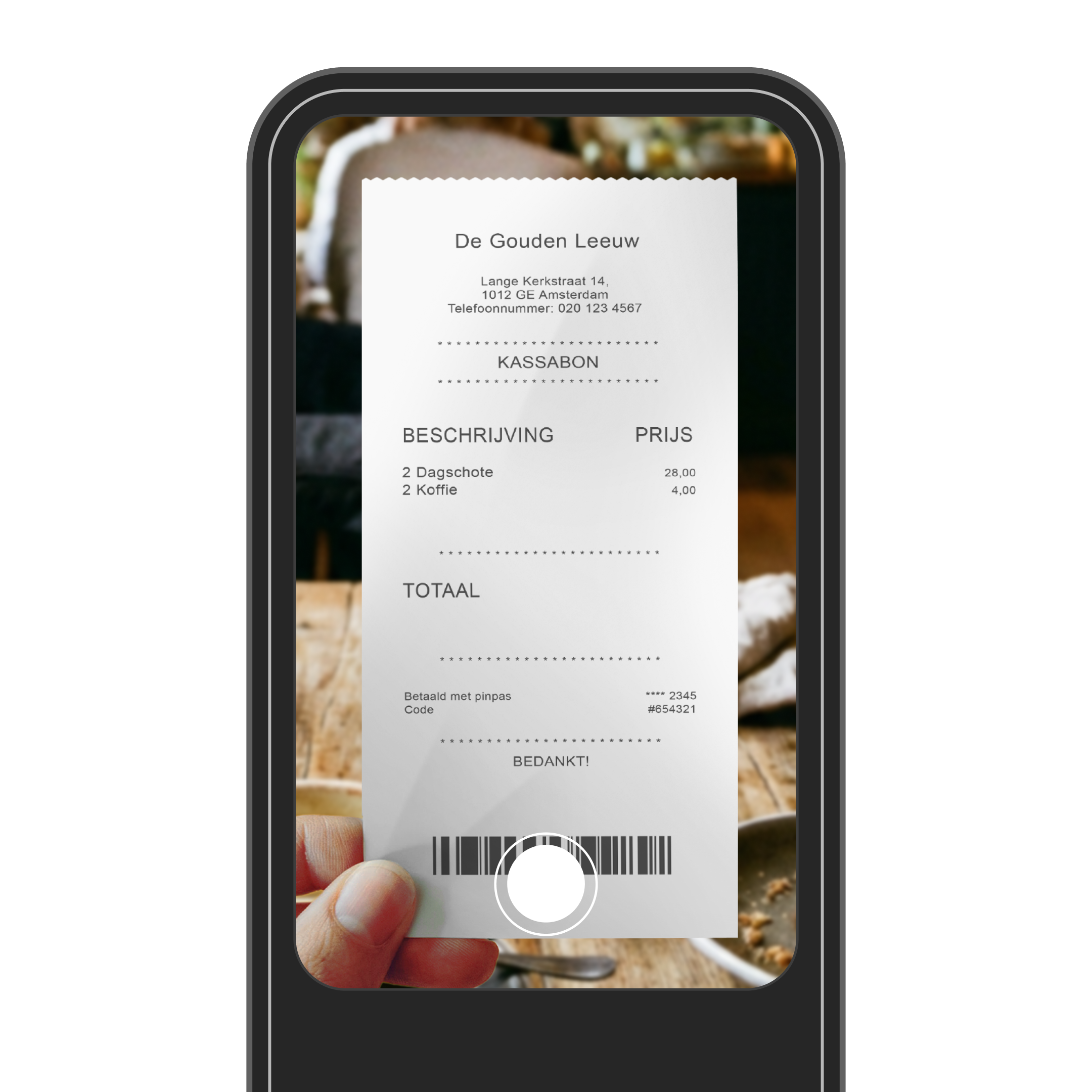 WEB NL NLBE UI  Hero TopicHighlight Bento Headline Cards Receipt Scan Dark WbRvmp